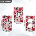 thumbnail image 7 of Yayeee Duplex Wall Plate 1-Gang 4.5"x2.7" Home Receptacle Light Switch Decorative Outlet Cover, Pink and Red Flowers, 7 of 7