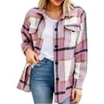 thumbnail image 5 of Vedolay Shirts for Women Trendy Long Sleeve Shirts Top Ladies Business Casual Blouses Pink,L, 5 of 5