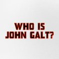 thumbnail image 2 of CafePress - Who Is John Galt - Adjustable Unisex Printed Trucker Hat with Mesh Back, 2 of 10