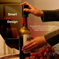 thumbnail image 3 of AirVi Automatic Vacuum Wine Saver with Vacuum Pump, Removes Excess Oxygen to Ensure Optimal Taste and Freshness, Airtight Wine Stopper for Standard Wine Bottles, 3 of 5