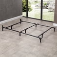 thumbnail image 6 of Hercules Compact Heavy-Duty Metal Bed Frame | Adjustable Width Fits Full, Queen, and King Mattresses, 6 of 10