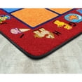 thumbnail image 2 of Joy Carpets Kid Essentials Alphabet Phonics 5'4" x 7'8" Area Rug in Color Red, 2 of 2