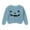 Light Blue, variant on Gibobby Boys and Girls' Uniform Cotton Crew-Neck Sweaters Long Sleeve Pullover Knit Sweater,White,3-4 Years
