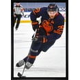 thumbnail image 1 of Leon Draisaitl Oilers d'Edmonton Toile Encadrée 20x29 Patinage avec Rondelle, 1 of 5
