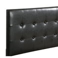 thumbnail image 6 of Glory Furniture Caldwell Faux Leather Panel Twin Bed in Black, 6 of 8