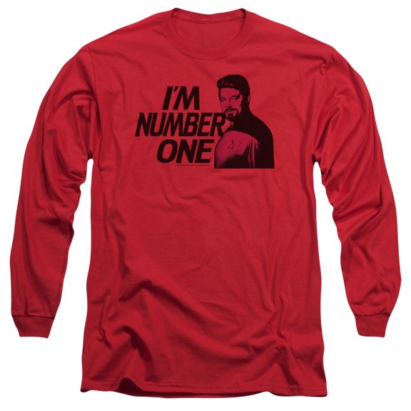Star Trek - Im Number One - Long Sleeve Shirt - Small