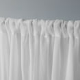thumbnail image 3 of Exclusive Home Curtains 2 Pack Tassels Sheer Rod Pocket Curtain Panels, 3 of 6