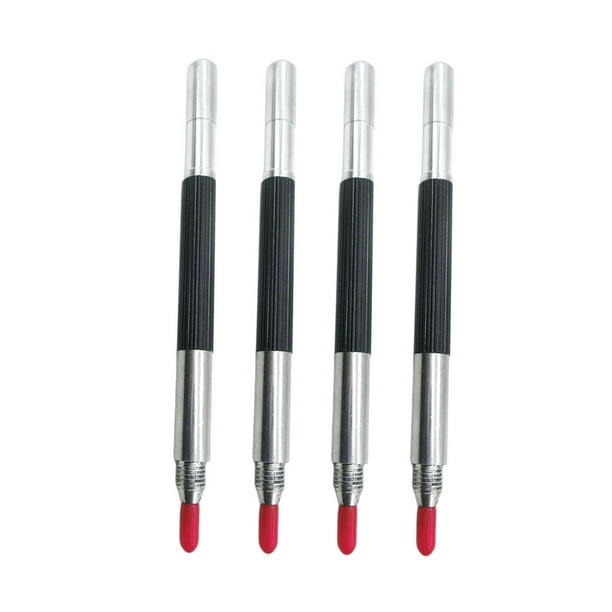 4 Pcs Tungsten Carbide Scribe Etching Engraving Pen Carve Engraver Scriber Tools for Stainless Steel Ceramics and Glass, Size: 1