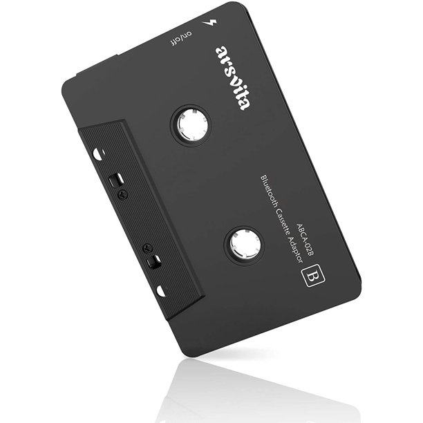 Arsvita Wireless Bluetooth Cassette Receiver for Car Audio, Bluetooth 5