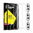 thumbnail image 1 of ccwmincc 3 Pack Screen Protector for Samsung Galaxy A15 5G with 3 Pack Tempered Glass Camera Lens Protector, Ultra 9H Accessories, Case Friendly, Mounting Frame, 2.5D Curved for Galaxy A15 5G, 1 of 1