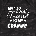 thumbnail image 4 of Inktastic My Best Friend is My Grammy with Hearts Boys or Girls Baby Bodysuit, 4 of 5