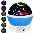 thumbnail image 1 of Proyector de luz nocturna de estrellas para niños con temporizador, juguetes para niños de 2 a 10 años, lámpara de proyección de cielo estrellado para decoración de pared de habitación de ni, 1 of 5