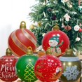 thumbnail image 3 of Balle Décorative Gonflable de Noël Extérieure 60cm PVC Grandes Grandes Balles Cadeau, 3 of 4
