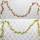 thumbnail image 4 of Moyic 2X Cadena de flores Vid artificial Multicolor DIY Prop Calcomanía Guirnaldas Decoración de boda Festival Aniversario Rosa larga Decoración Púrpura Moyic HA084314-02, 4 of 6