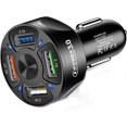 thumbnail image 1 of Portable Car Quick Charger Universal 4 USB Ports QC3.0 Stable Charging Adapter, 1 of 5