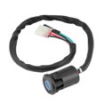 thumbnail image 3 of Aramox Ignition Key Switch Ignition Lock Cylinder Fits For 400EX  400EX, 3 of 8