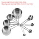 thumbnail image 4 of Juego De 8 Cucharas Medidoras ANGGREK Acero Inoxidable Plateado, 4 of 8