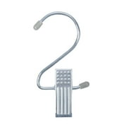 NAHANCO #61012 4 1/2" Chrome Hang Alls - Jaws Clip (Pack of 12)