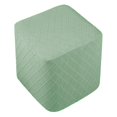 thumbnail image 1 of Stretch Ottoman Cover Furniture Protector Ottoman Foot Rest Cover for Footrest Foot Stool , Green, 1 of 8