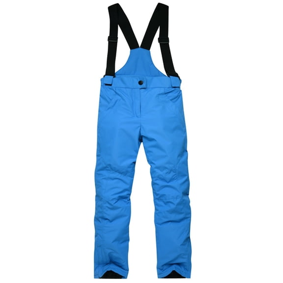 CPNG Boys Girls Snow Pants Winter Outdoor Ski Trousers Waterproof Insulated Overalls Toddler Kids Snow Bib Insulated Warm Thick Snow Ski Pants Activewear Clothes