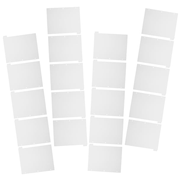unbranded 32Ud Divisores De Papel Con Pestañas Para Archivadores De 3 Anillos Uso Universal En Oficina Y Escuela