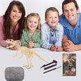 thumbnail image 1 of HOARBOEG Digging Dinosaur Skeleton Set Dinosaur Digging Education Realization Toy, 1 of 3
