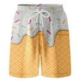 thumbnail image 4 of Shadoumai Little Boy Shorts Animal Print Elastic Waistband Cotton Jogger Shorts Soft Basic Running Shorts Summer Childrens Jogger Pants, 4 of 4