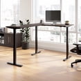 thumbnail image 1 of Move 60 Series 60W L Shaped Standing Desk in Storm Gray - Engineered Wood, 1 of 7
