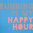 thumbnail image 3 of CafePress - Running Is My Happy Hour T Shirt - Women's Traditional Fit Dark T-Shirt, 3 of 4