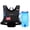 Black, variant on Maelstrom Running Vest for Men & Women, Detachable Hydration Pack with 2L Bladder, Breathable Backpack for Hiking, Cycling, Marathon