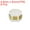 Gold, variant on 8Pack Silicone Earring Backs Hexagon Earring Stoppers for Studs 4.6mm White Gold