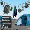 thumbnail image 5 of Hockey Gear Drying Rack - 2 Pieces Sports Gear Hanger (12 Hooks), 5 of 5