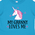 thumbnail image 4 of Inktastic My Granny Loves Me Unicorn Girls Toddler T-Shirt, 4 of 5