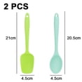 thumbnail image 2 of Juego de mini utensilios de cocina de 2 piezas: utensilios de cocina de silicona con espátulas, 2 of 5