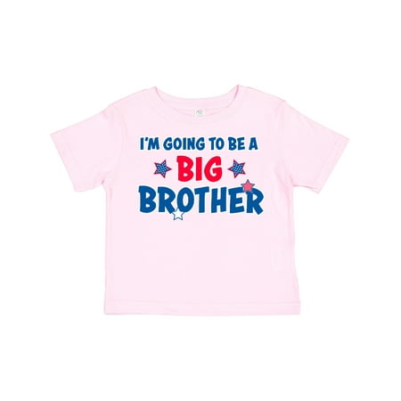 

Inktastic July 4th Im Going to Be a Big Brother Gift Toddler Boy Girl T-Shirt