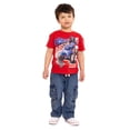 thumbnail image 4 of Monster Jam Toddler Short Sleeve Graphic Patriotic Americana Americana Crewneck T-Shirt, Sizes 12 Months-5T, 4 of 6