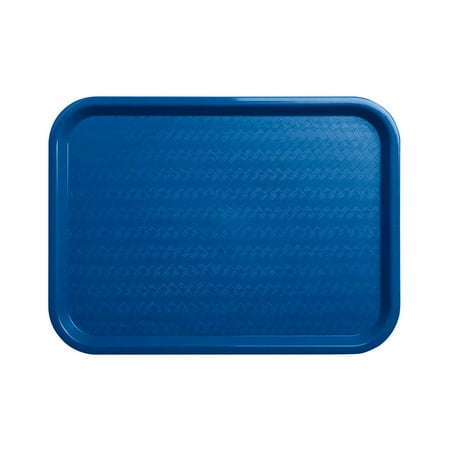 

Tray PP Fast Food/Cafeteria Blue 16x12 Plastic Blue 48 packs