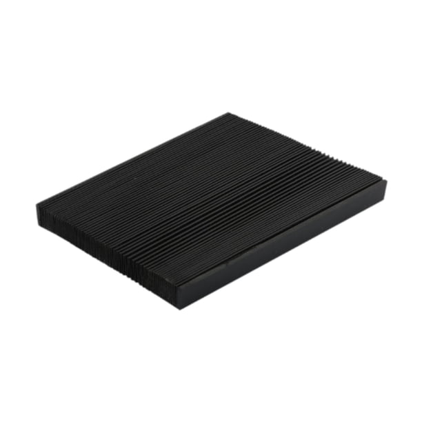 Cubierta de acordeón de máquina CNC longitud de estiramiento 1.5 m cubierta de fuelle impermeable 20 cm