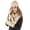 Beige, variant on Hat Scarf Glove Set for Women – Matching Winter Set - Confetti Ivory