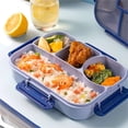 thumbnail image 6 of Pxyqht Compartmentalized Bento Box, Portable Lunch Box, High Appearance Lunch Container, Easy Clean Work Lunch Solution, Ideal for Office and Outdoor Use, 6 of 6