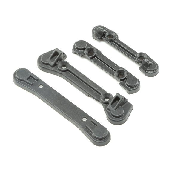 Losi Front/Rear Pin Mount Cover Set TENACITY ALL LOS234019 Elec Car/Truck Replacement Parts