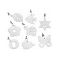thumbnail image 1 of NO 8 Piezas Clips para Mantel, Clip Decorativo para Mantel, Colgante para Mantel de Acero Inoxidable, Pesas para Mantel con Clips de Metal, Clips para Soporte de Mantel para Fiesta de Boda en el jardí, 1 of 5