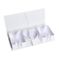 thumbnail image 2 of Abbracc Mom Empty Flower Gift Box Packaging Box Lightweight Versatile 16.9x7x2.6inch White, 2 of 9