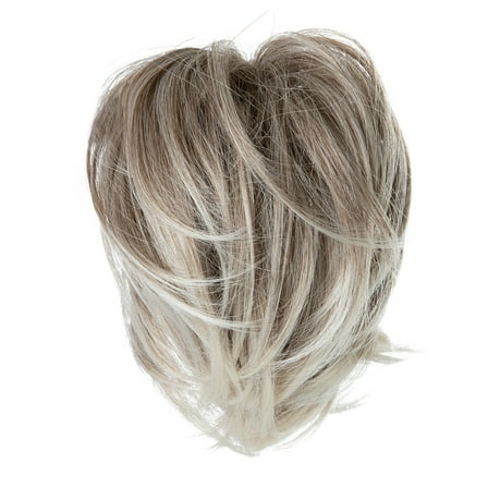 Zhuge Tousled Updo Messy Hair Bun,Clip in Hair Chignon with Side Comb Natural Adjustable Versatile Synthetic Hair Scrunchies for Women Girls，D