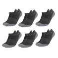 thumbnail image 1 of L 6 pares de calcetines deportivos transpirables con absorción de sudor, calcetines de algodón acolchados y transpirables de corte bajo para deportes, 1 of 5