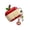 red, variant on Cute 3D Fruit Core Case for AirPods 4 & AirPods Pro 3, Unique Cartoon Silicone Protective Cover ForApple Bluetooth Earphones