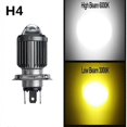 thumbnail image 5 of Headlight Bulbs White Condenser H4 Ba20D LED Motorcycle 12V 3000K 6000K Lens Fog Lamp Headlamp, 5 of 5