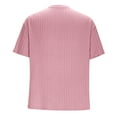 thumbnail image 6 of Men's Shirts Dgankt Men's Solid Color Casual Athletic Short Sleeve Round Neck Pullover Top Mens Crew Neck T Shirts, 6 of 6
