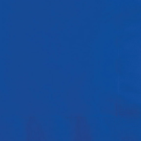 500 Count Bulk Pack Cobalt Blue Beverage Napkins 3 ply