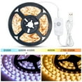 thumbnail image 4 of Bearachild Tira de luz infrarroja Sensor de movimiento automático 3500K/6500K lámpara de cinta LED iluminación de fondo adhesiva luz cálida 4M Type2 NO2, 4 of 6